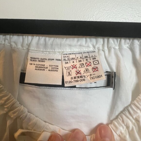 Vintage Sportmax Code Babydoll Top - Picture 3 of 4